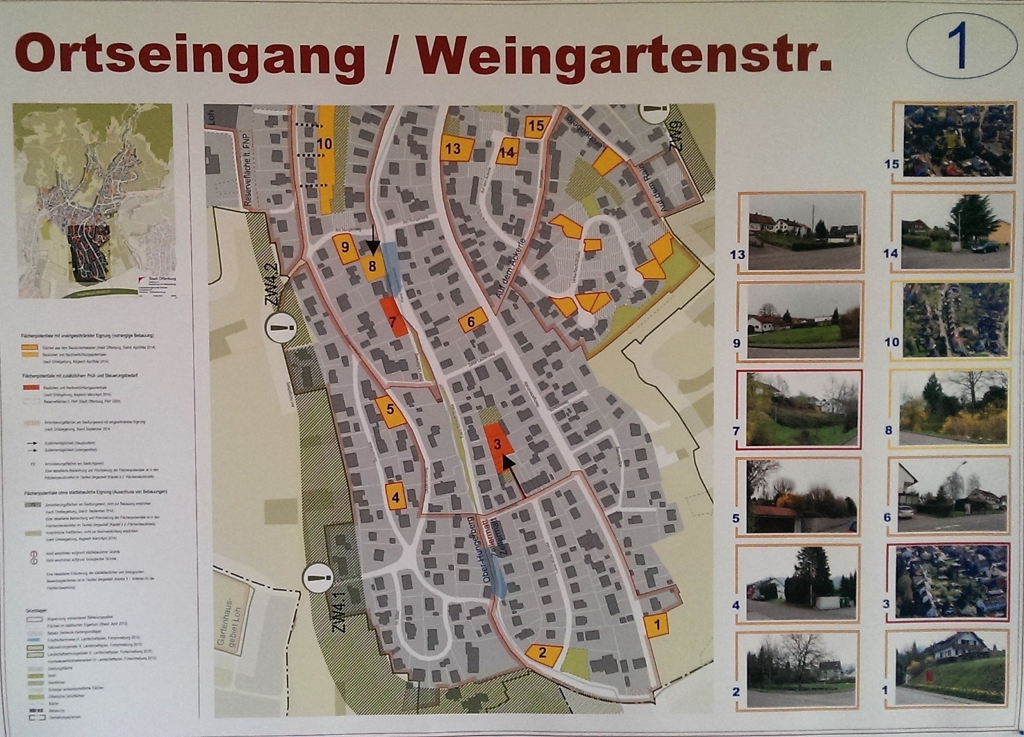 Ortseingan Weingartebstr Plan